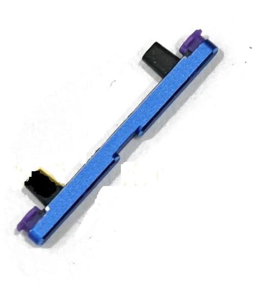 External Side Button Out keys for Motorola Moto Edge 60 Pro Blue