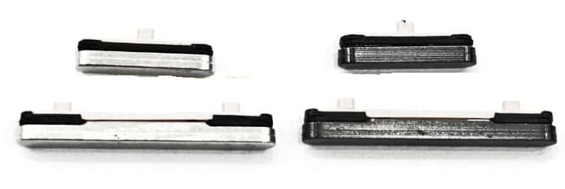 External Side Button Out Keys for Samsung Galaxy S24 Plus Silver
