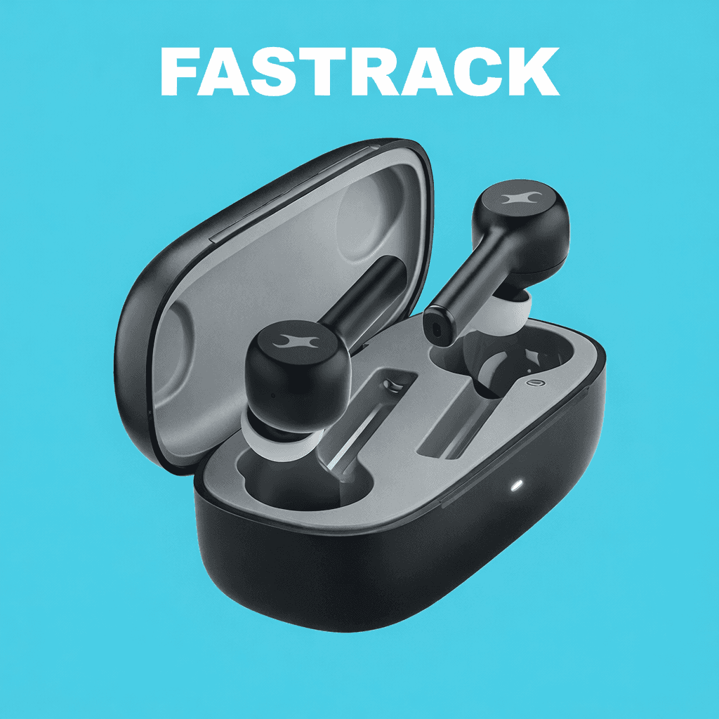Fastrack Reflex Tunes FT2 Replacement — Charging Case / Black