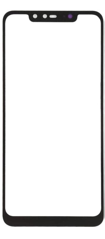 Front Glass Replacement for Xiaomi Redmi Note 6 Black