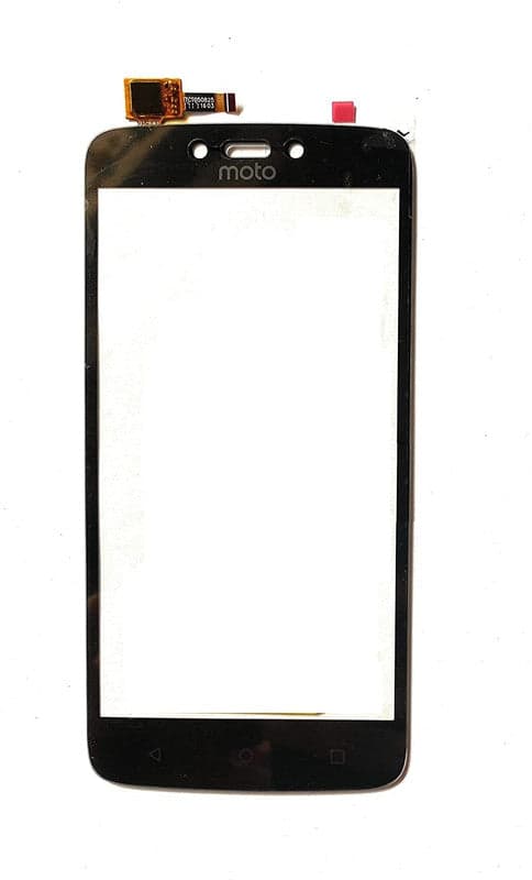 Front Glass Touch Screen for Moto C Plus Black