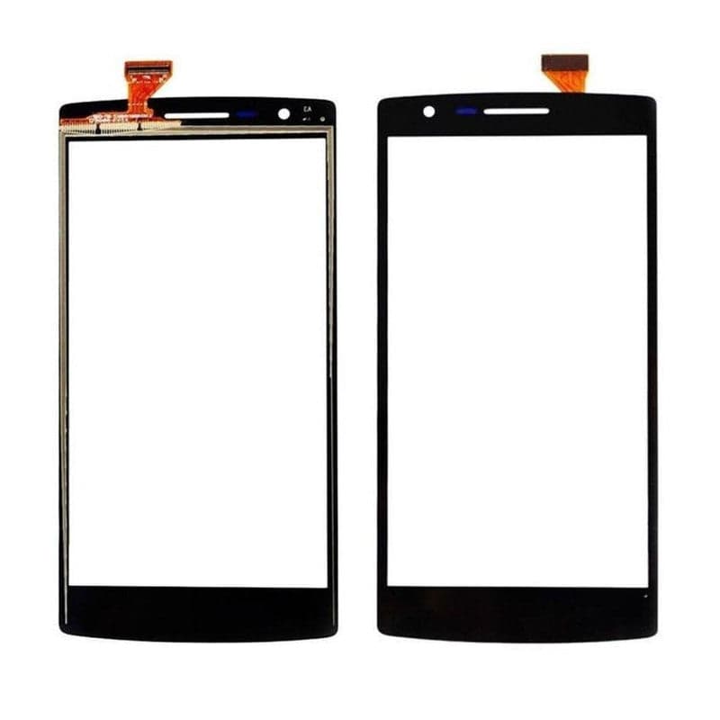 Touch Screen Front Glass for OnePlus One Black