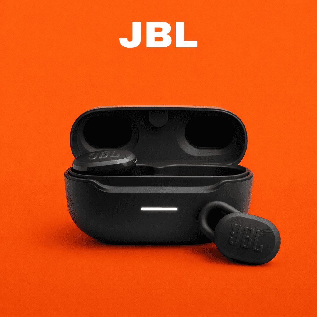 JBL Endurance Race TWS Replacement Parts (Pair / Charging Case) Replacement — Both Pair / Black