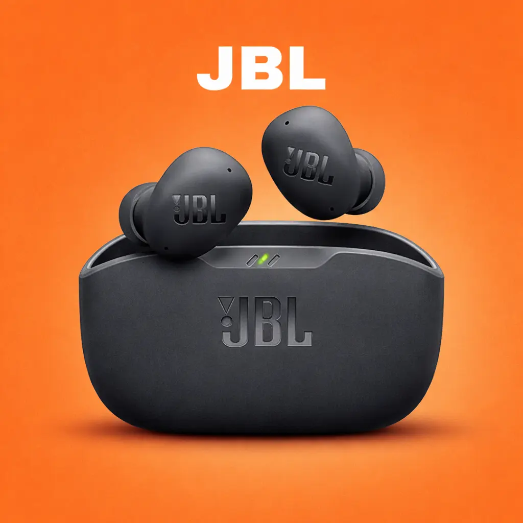 JBL Wave Buds 2 – Replacement Parts (Pair / Charging Case) Replacement — Both Side / White