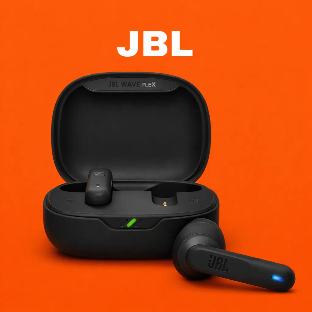 JBL Wave Flex – Replacement Parts (Pair / Charging Case) Replacement — Charging Case / Black