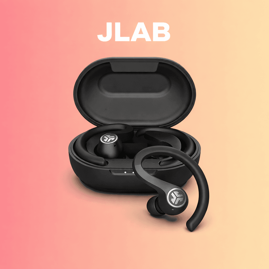 JLab JBuds Air Sport Replacement — Charging Case / Black