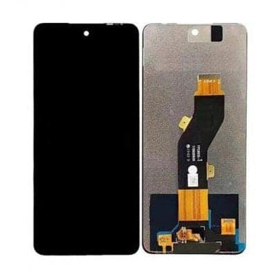 Lcd Display Combo Folder for Infinx Smart 8 Plus Black