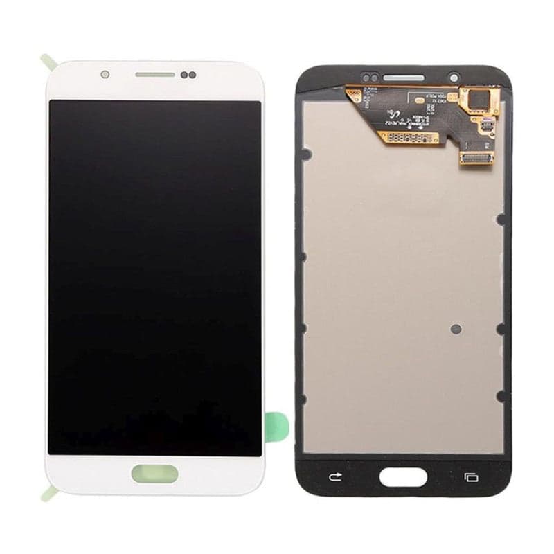 Lcd Display Combo Folder for Samsung Galaxy A8 White
