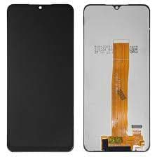 Lcd Display Combo Folder for Samsung Galaxy M12 Black