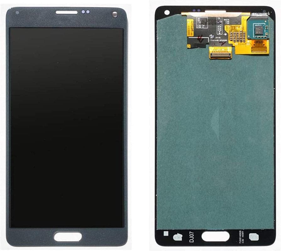 Lcd Display Combo Folder for Samsung Galaxy Note 4 Grey