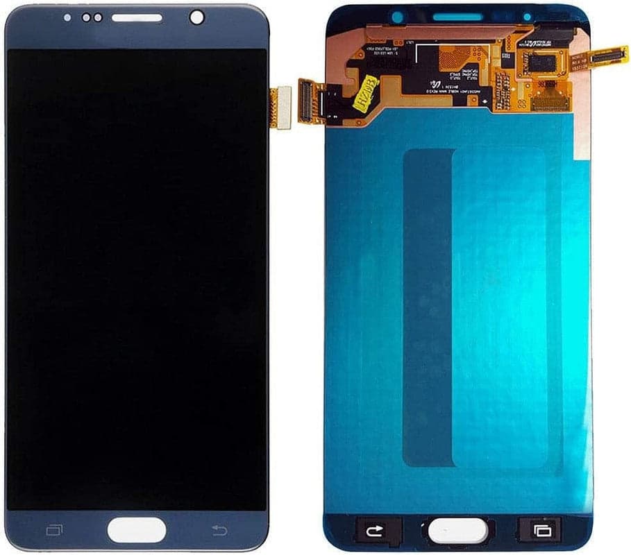 Lcd Display Combo Folder for Samsung Galaxy Note 5 NavyBlue