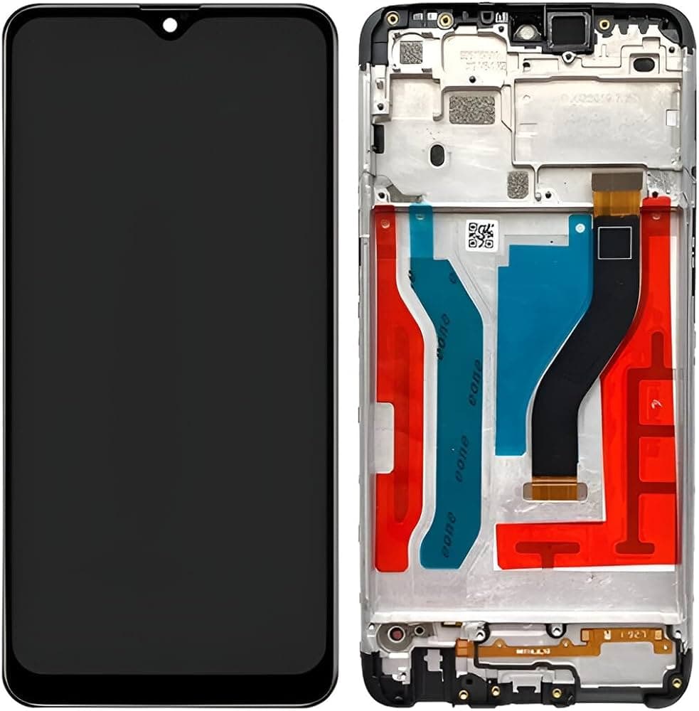 Lcd Display Combo Folder with Frame for Samsung Galaxy A10s Black