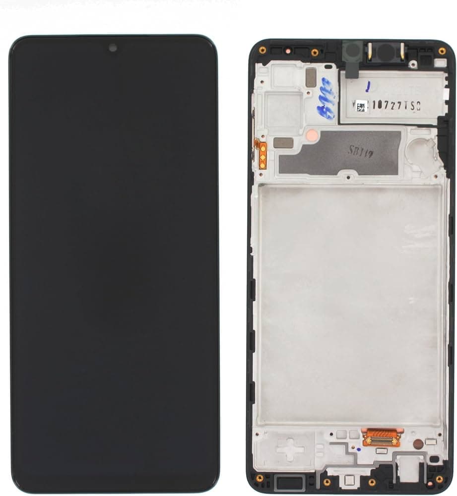 Lcd Display Combo Folder with Frame for Samsung Galaxy A22 4G Black