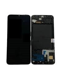 Lcd Display Combo Folder with Frame for Samsung Galaxy A30s Black