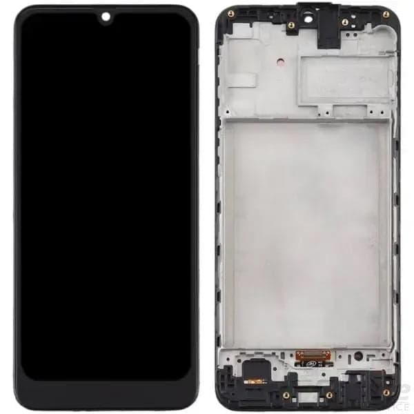 Lcd Display Combo Folder with Frame for Samsung Galaxy M30 Black