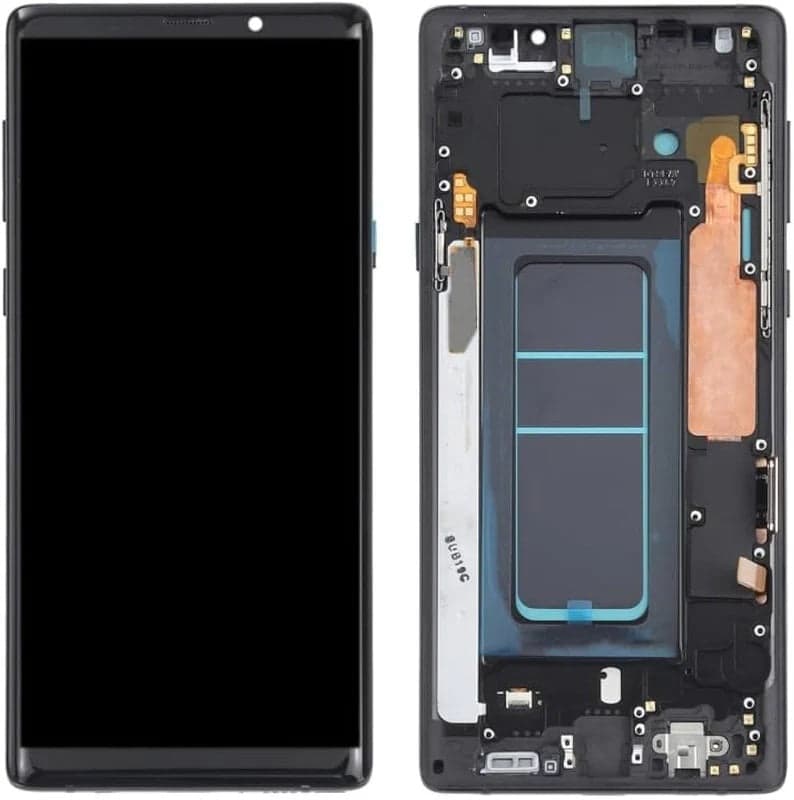 Lcd Display Combo Folder with Frame for Samsung Galaxy Note 9 Black