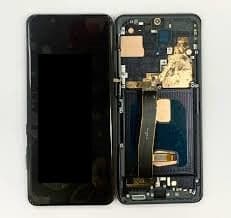 Lcd Display Combo Folder with Frame for Samsung Galaxy S20 Ultra Black