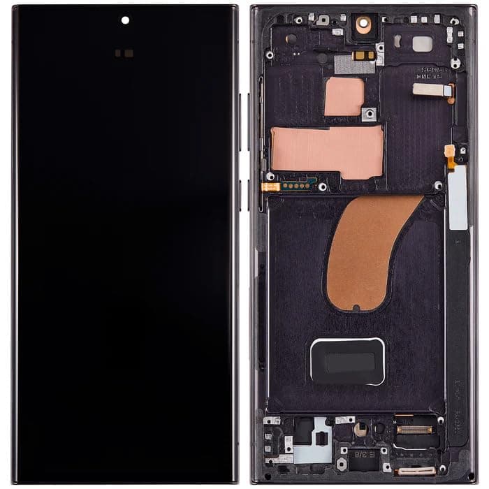 Lcd Display Combo Folder with Frame for Samsung Galaxy S23 Ultra