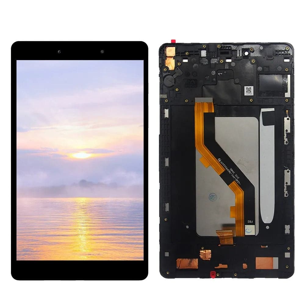 Lcd Display Combo Folder with Frame for Samsung Galaxy Tab A 8.0 2019 T295 Black