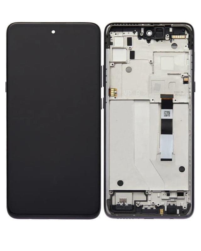Lcd Display Combo Folder with Frame for Motorola Moto G 5G Black