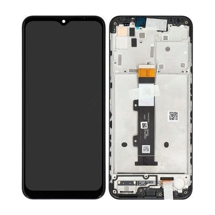 Lcd Display Combo Folder with Frame for Motorola Moto G10 Black