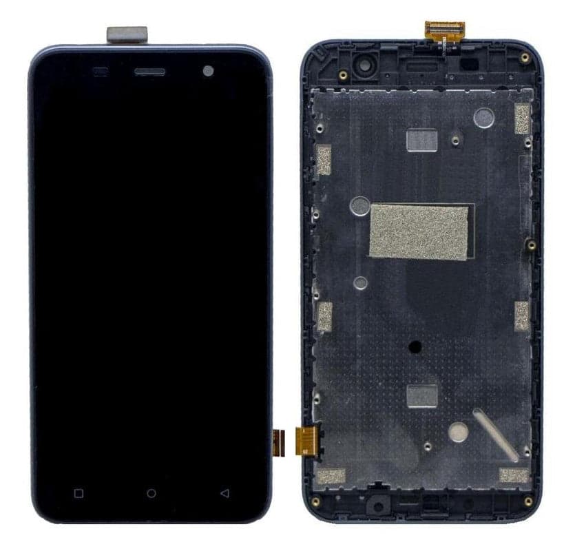 Lcd Display Folder Combo for GIONEE P3S Black