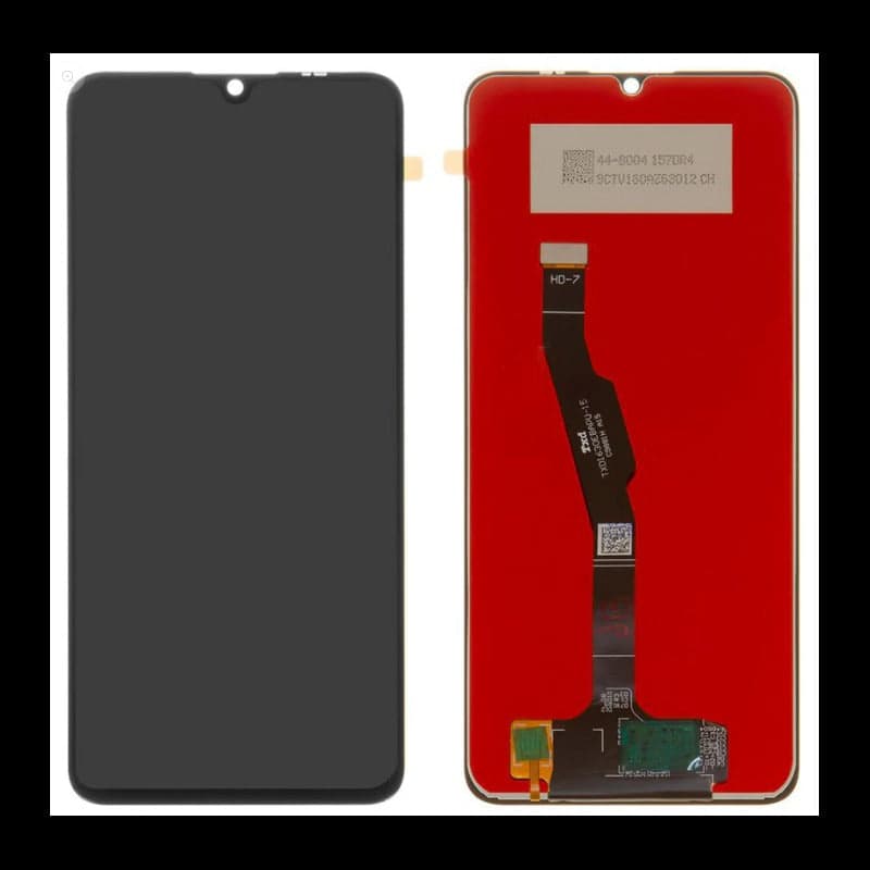 Lcd Display Folder Combo for HUWAEI y6p 2020 Black