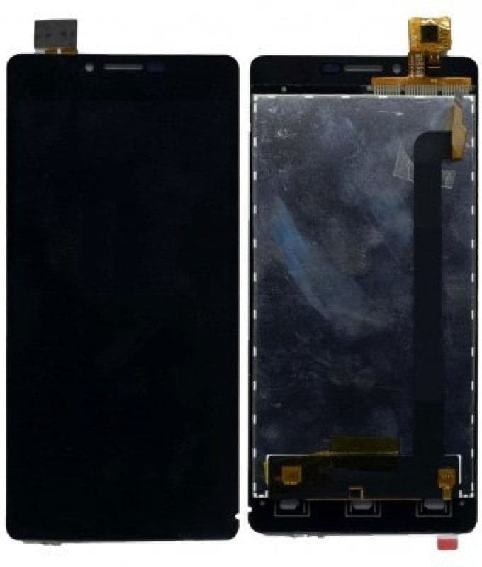 Lcd Display Folder Combo for INTEX STAR HD Black