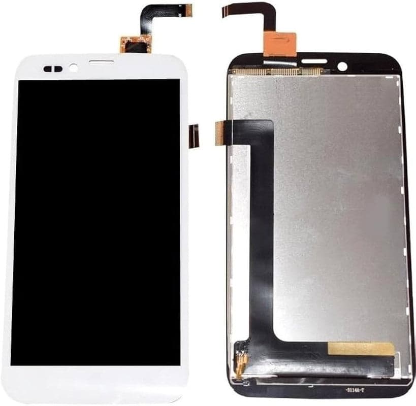 Lcd Display Folder Combo for KARBONN S5 white