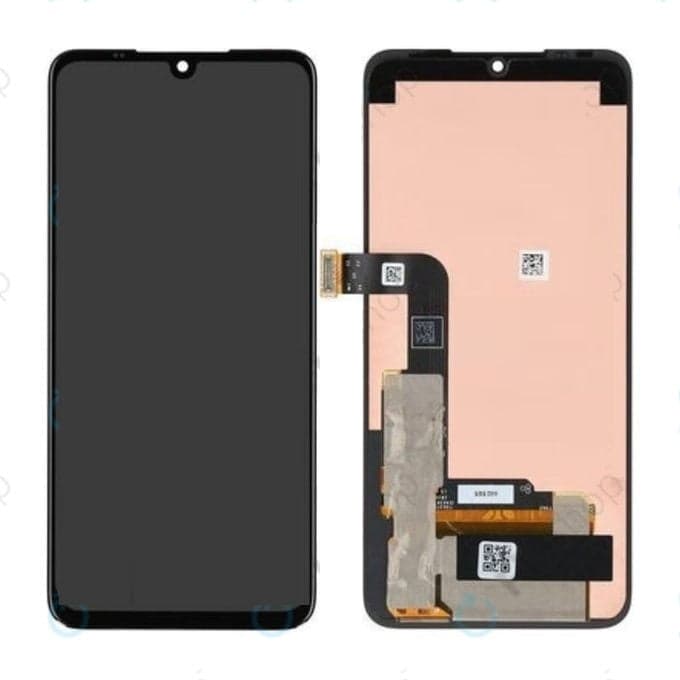 Lcd Display Combo Folder for LG G8X Black