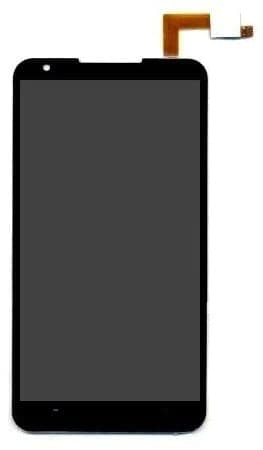 Lcd Display Folder Combo for MICROMAX A109 Black