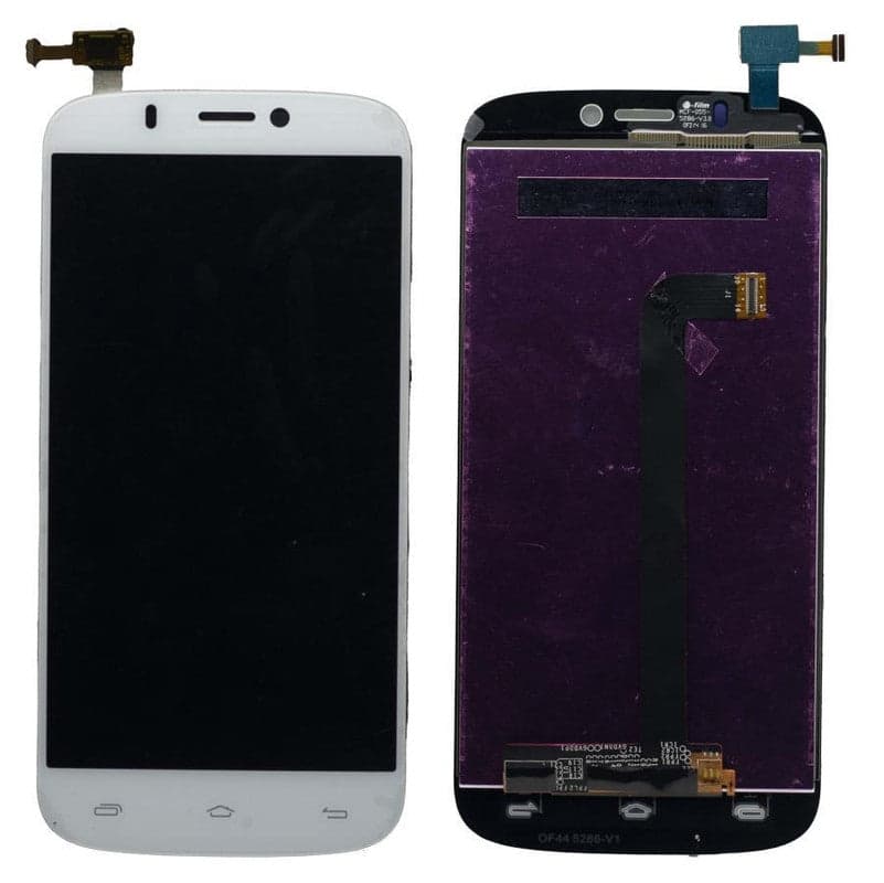 Lcd Display Folder Combo for MICROMAX A300 Black