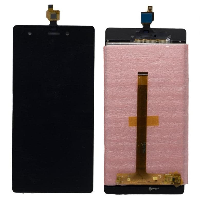 Lcd Display Folder Combo for MICROMAX E352 Black