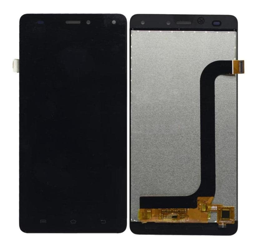 Lcd Display Folder Combo for MICROMAX E451 Black