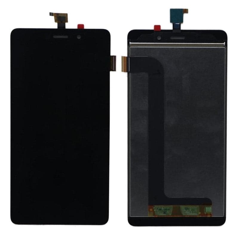 Lcd Display Folder Combo for MICROMAX E53 Black