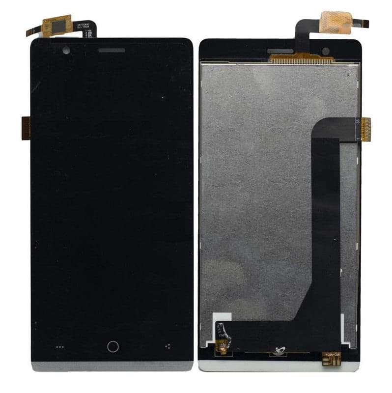 Lcd Display Folder Combo for MICROMAX Q381 Black