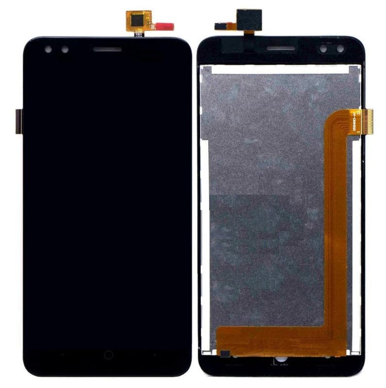 Lcd Display Folder Combo for MICROMAX Q440 PLUS Black