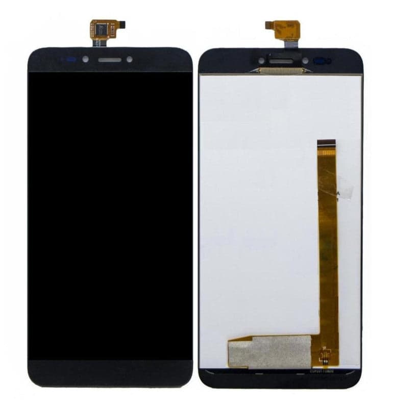 Lcd Display Folder Combo for MICROMAX Q4601 Black
