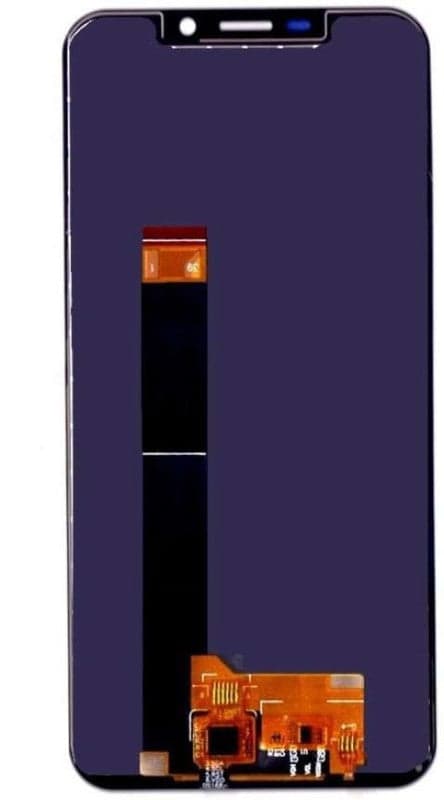 Lcd Display Folder Combo for MOBISTER X1 NOTCH Black