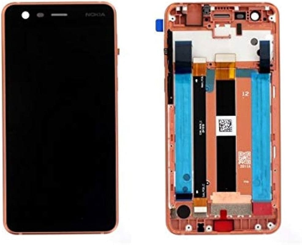 Lcd Display Folder Combo for Nokia 2 (With Frame)