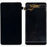 Lcd Display Folder Combo for NOKIA 640 XL Black
