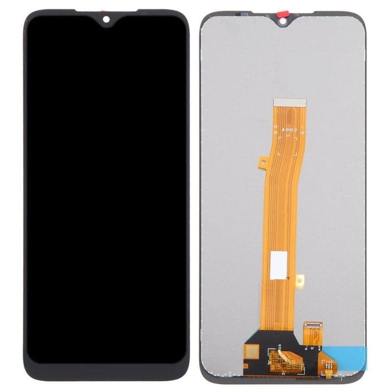 Lcd Display Folder Combo for Nokia C12 Black