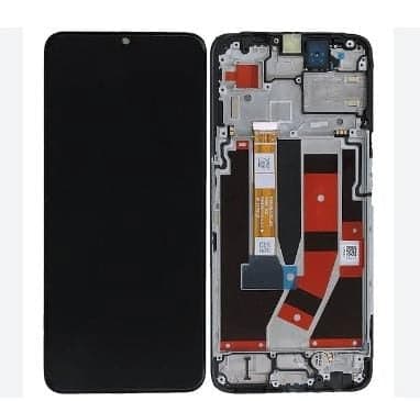Lcd Display Combo Folder with Frame for OnePlus Nord N10 5G Black