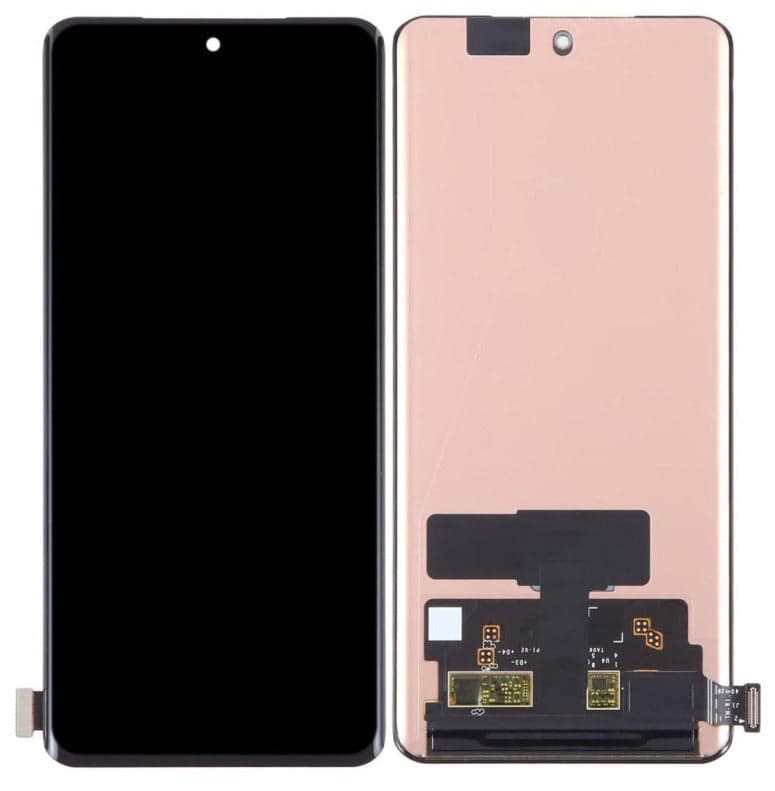 OLED Lcd Display Combo Folder for Oppo Reno 10 Pro 5G Black