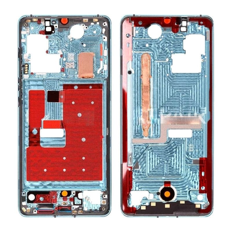 Lcd Display Middle Frame for Huawei Honor P30 Pro Light Blue