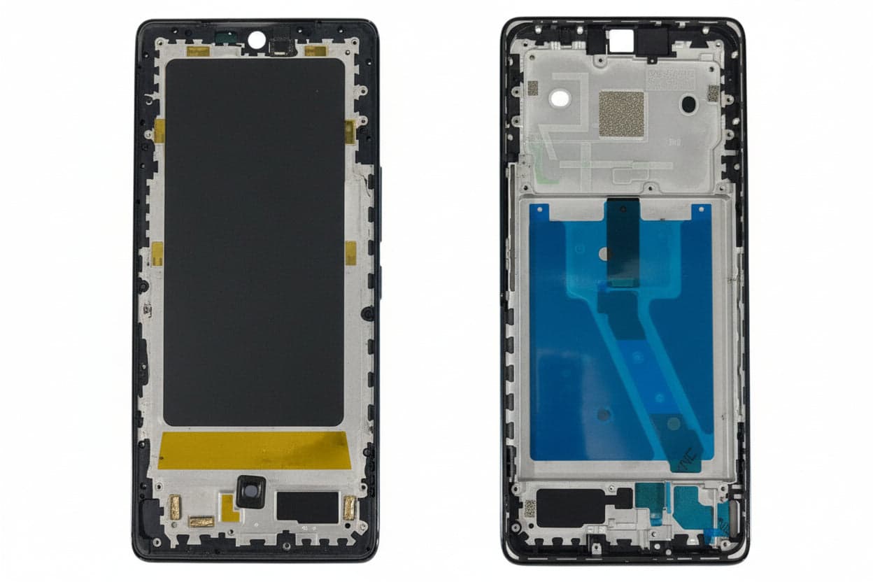 Lcd Frame Middle Chassis for Lava Agni 2 5G