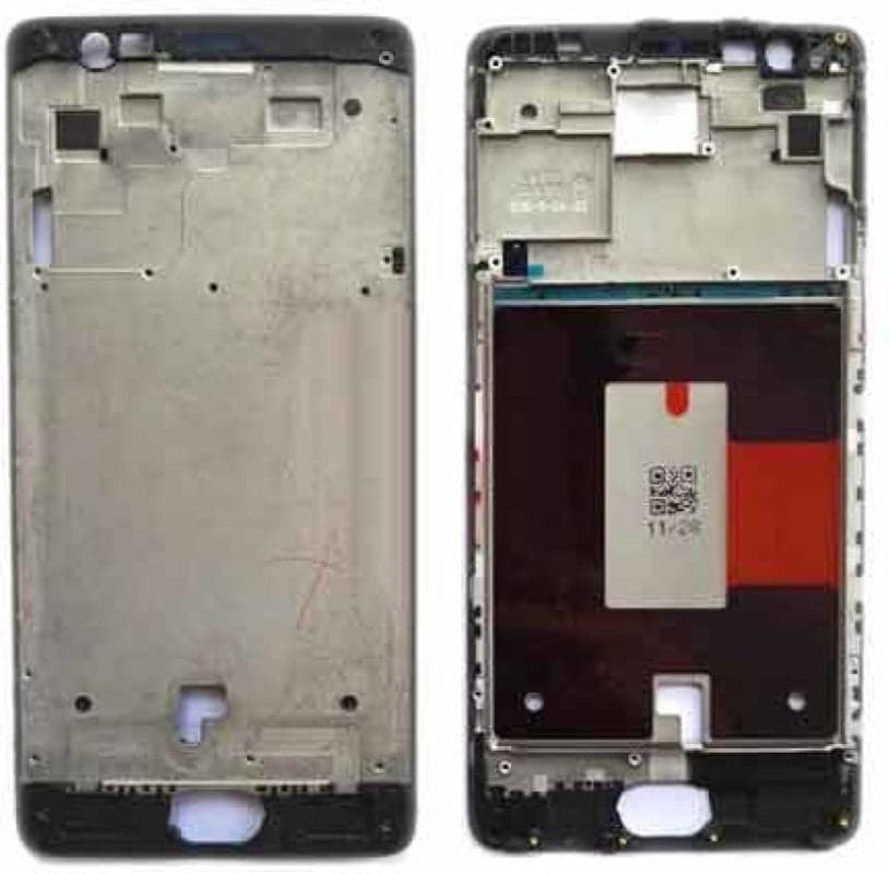 Lcd Frame Middle Chassis for OnePlus 3 Black