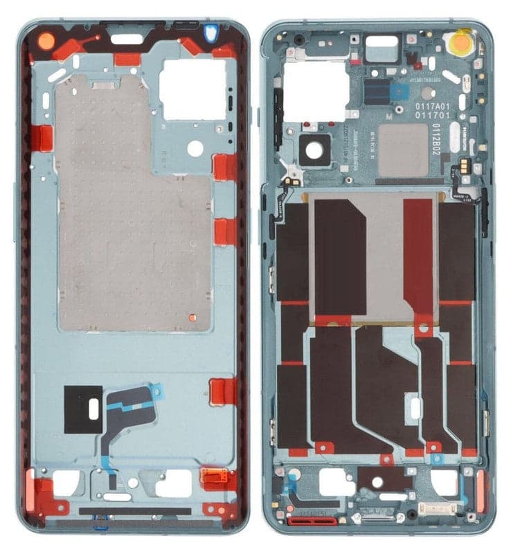 Lcd Frame Middle Chassis for OnePlus 10 Pro 5G Green