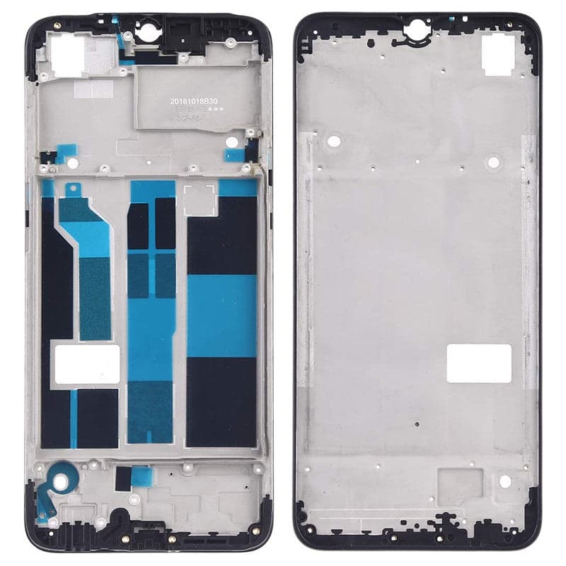 Lcd Frame Middle Chassis for Oppo F9 Black