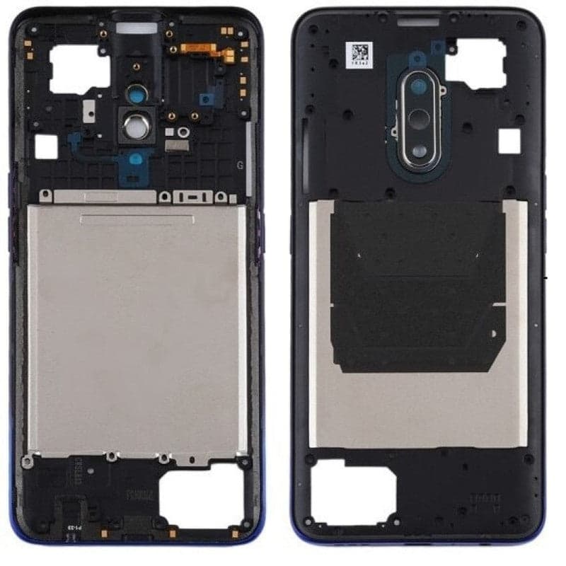 Middle Ring Outer Frame for Realme X Blue